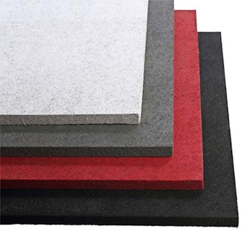 Ljuddämpande material: Skivor av mossa Ljuddämpande material: Skivor av mossa